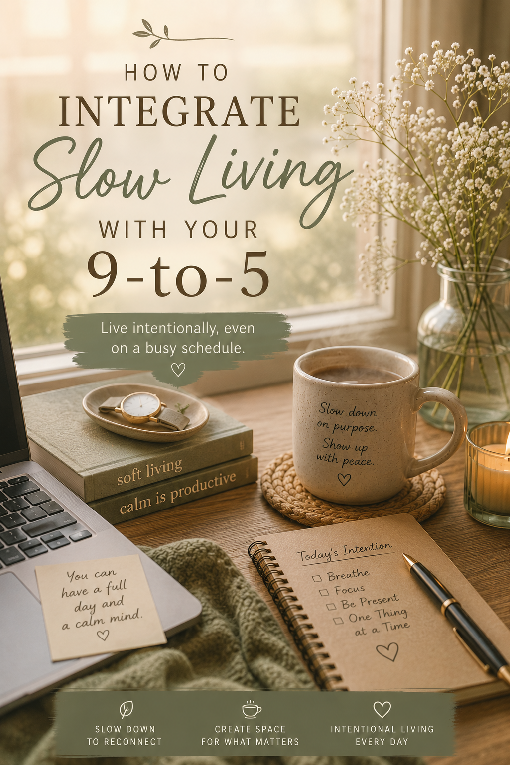 How to Integrate Slow Living With Your 9-to-5